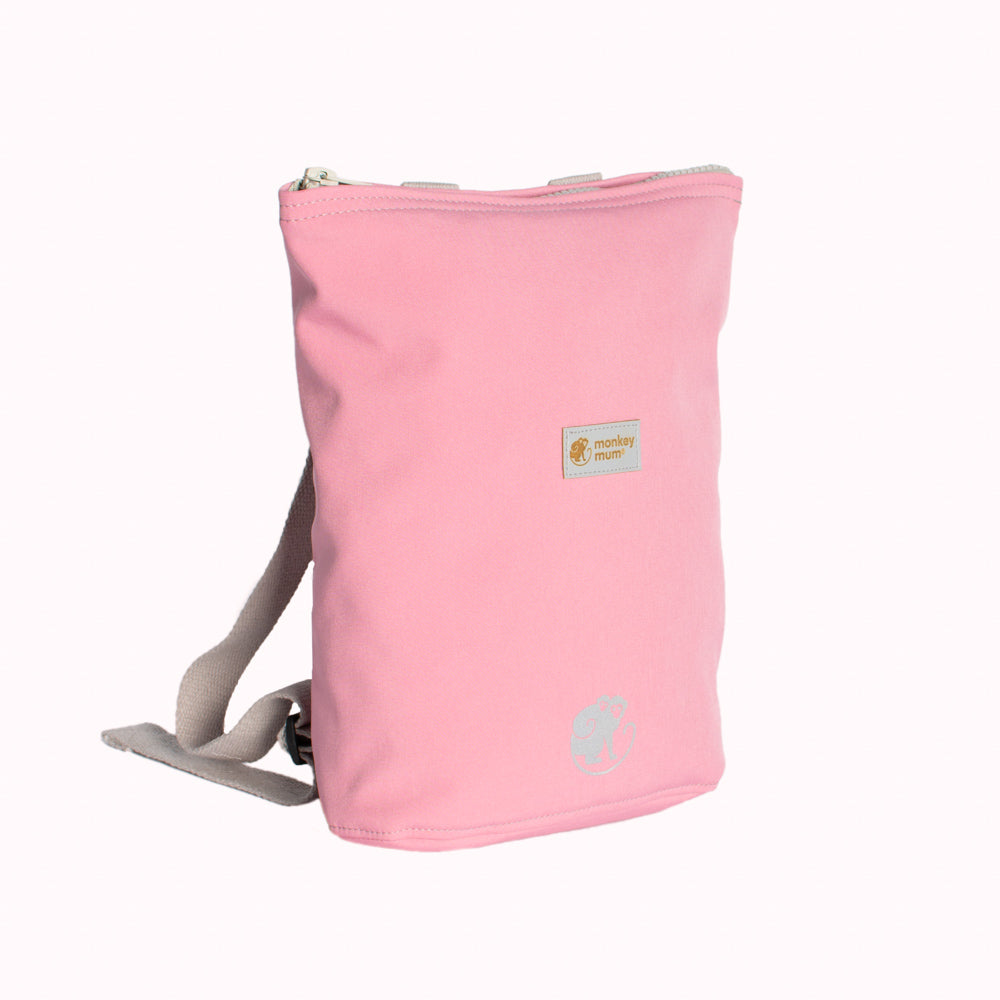 Children's softshell backpack Monkey Mum® - Cotton Candy