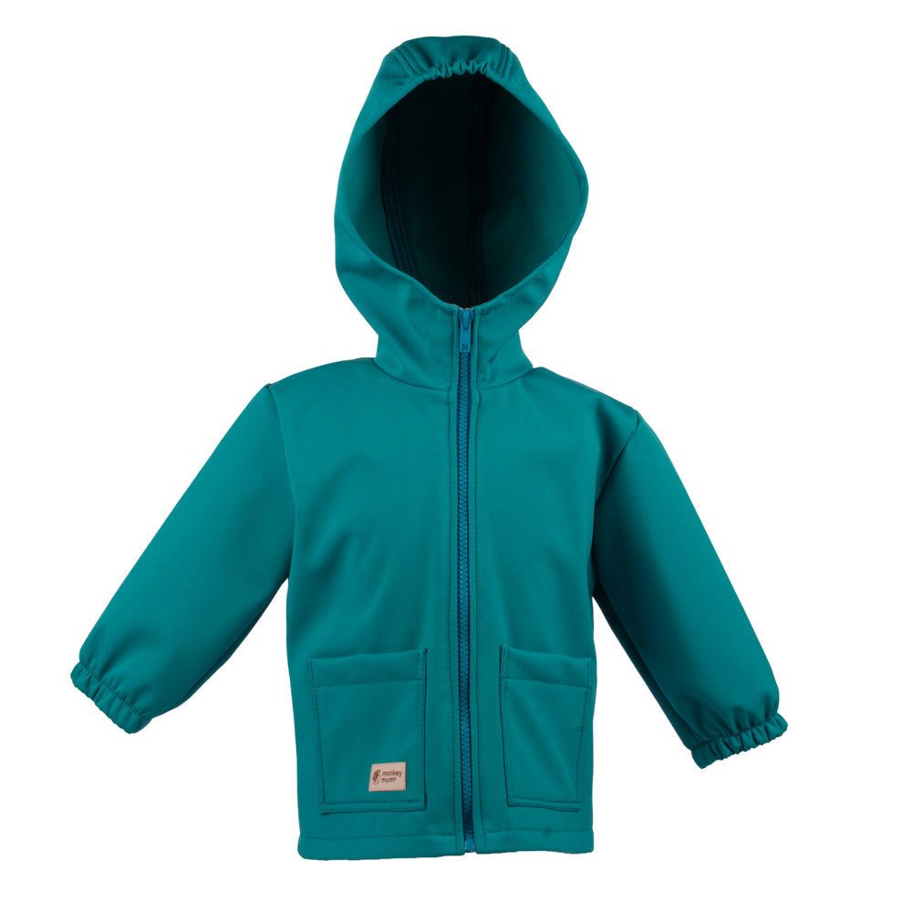 Children's softshell jacket with membrane Monkey Mum® - Happy Lizard