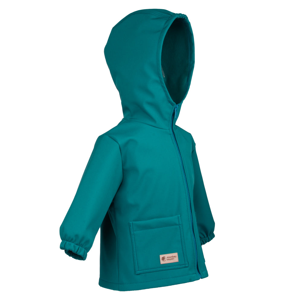 Children's softshell jacket with membrane Monkey Mum® - Happy Lizard