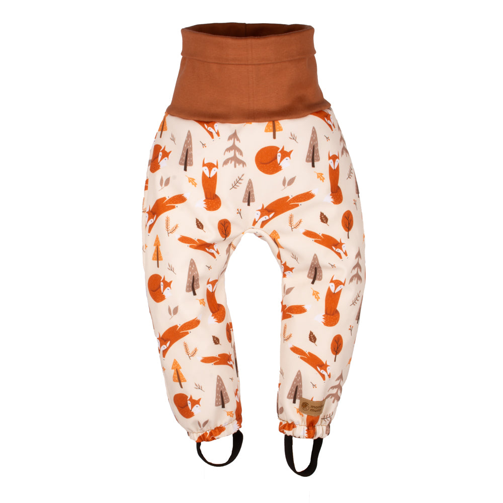 Children's Adjustable Softshell Pants with Membrane Monkey Mum® - Fox Games