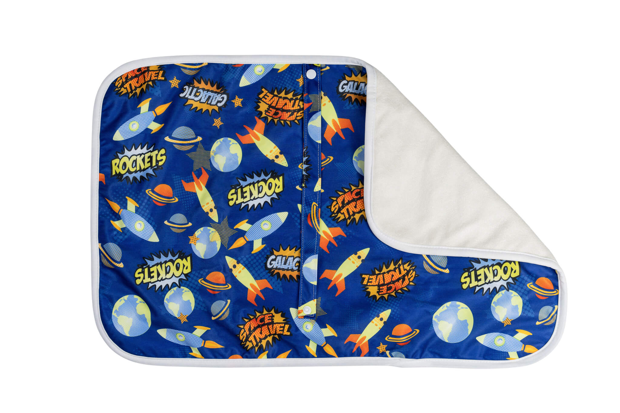 Bamboo changing mat - Rockets