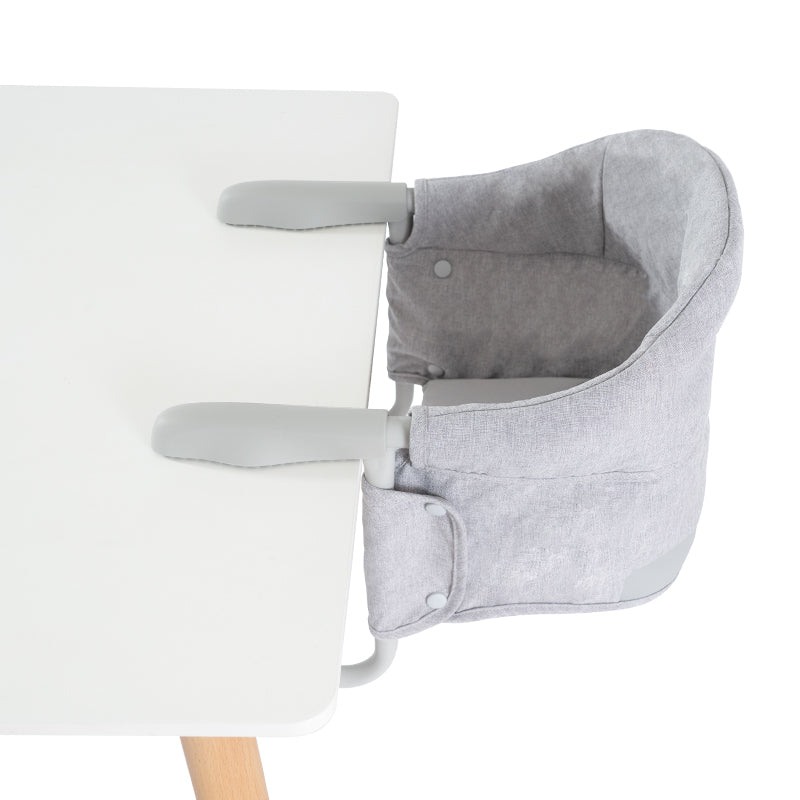 Travel high chair Monkey Mum® - gray - unpacked