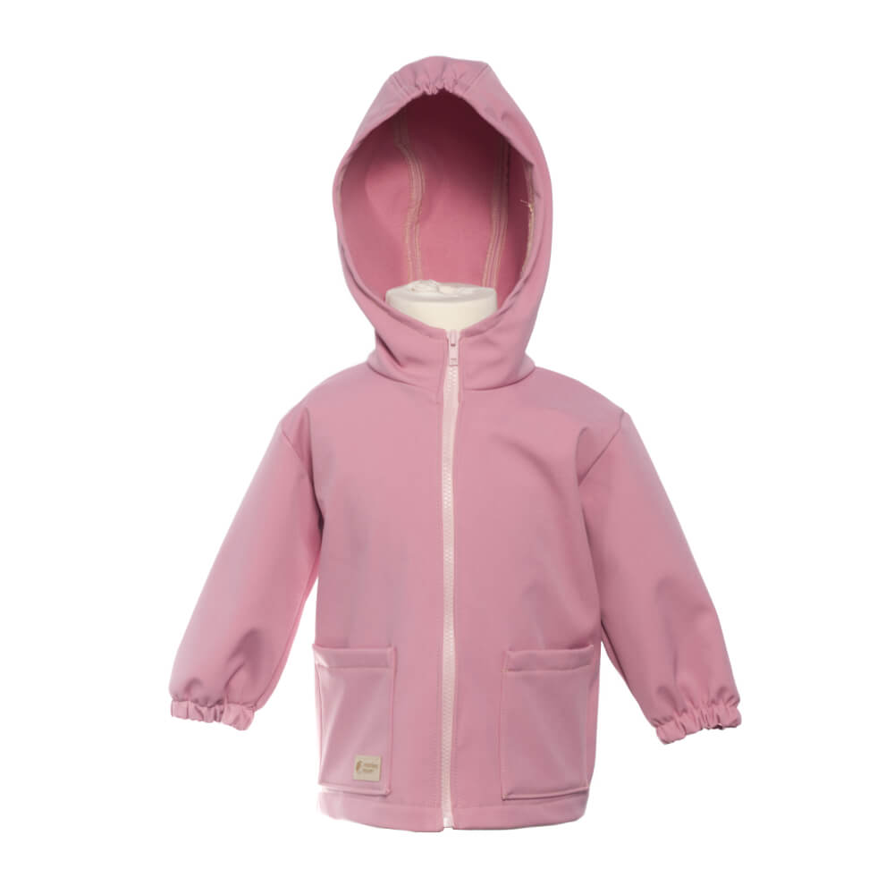 Children's Softshell Jacket with Membrane Monkey Mum® - Cotton Candy