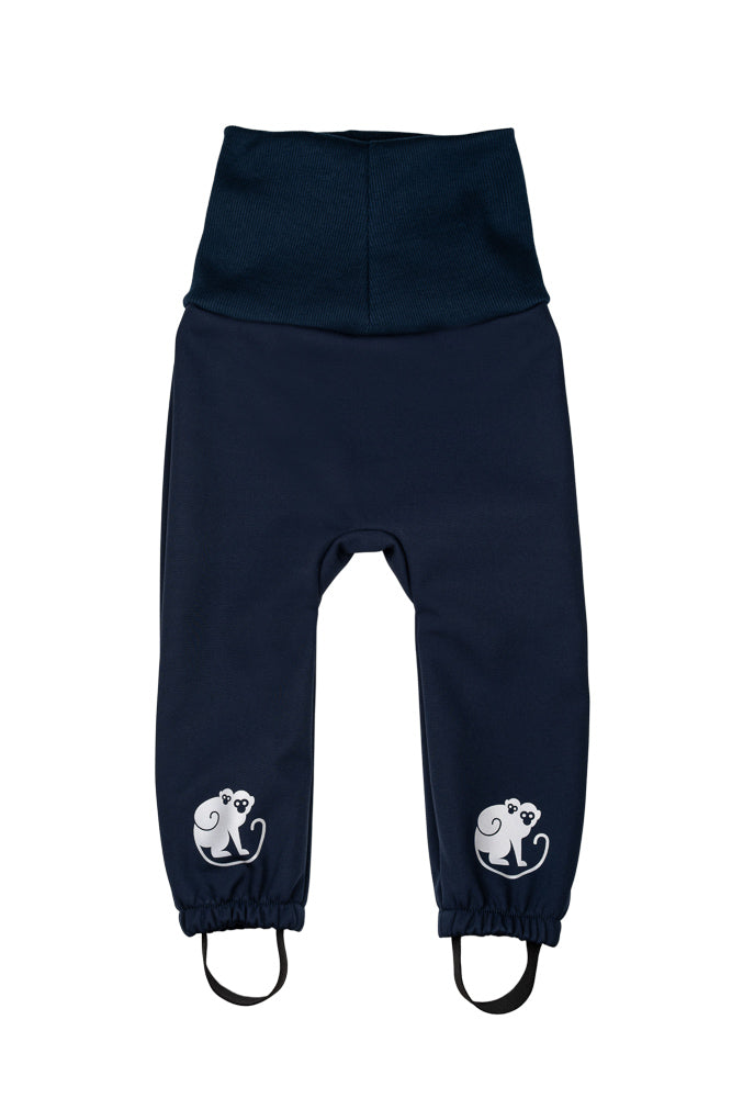 Children's Adjustable Softshell Pants with Membrane Monkey Mum® - Night Sky