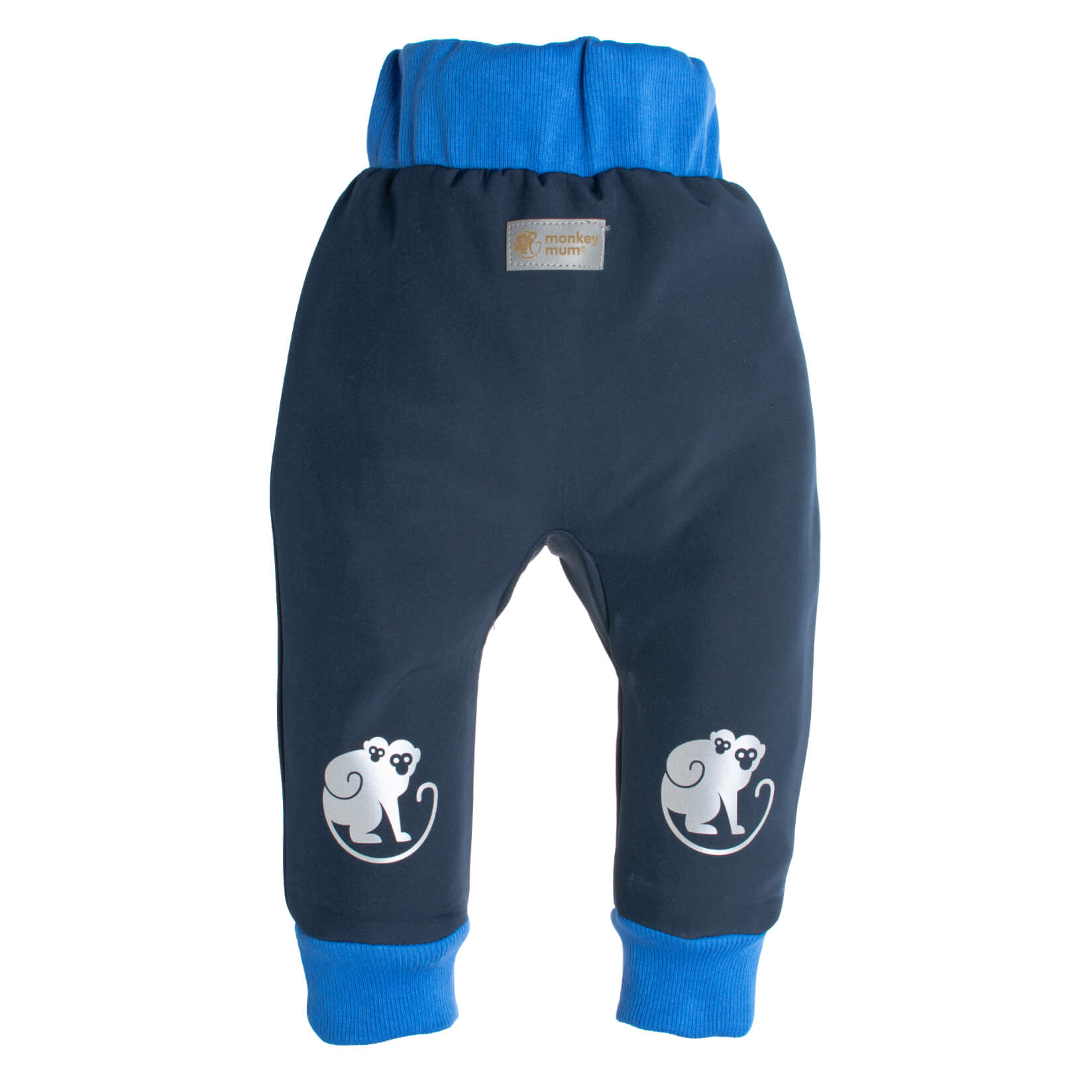 Children's softshell pants with membrane Monkey Mum® - Night Sky