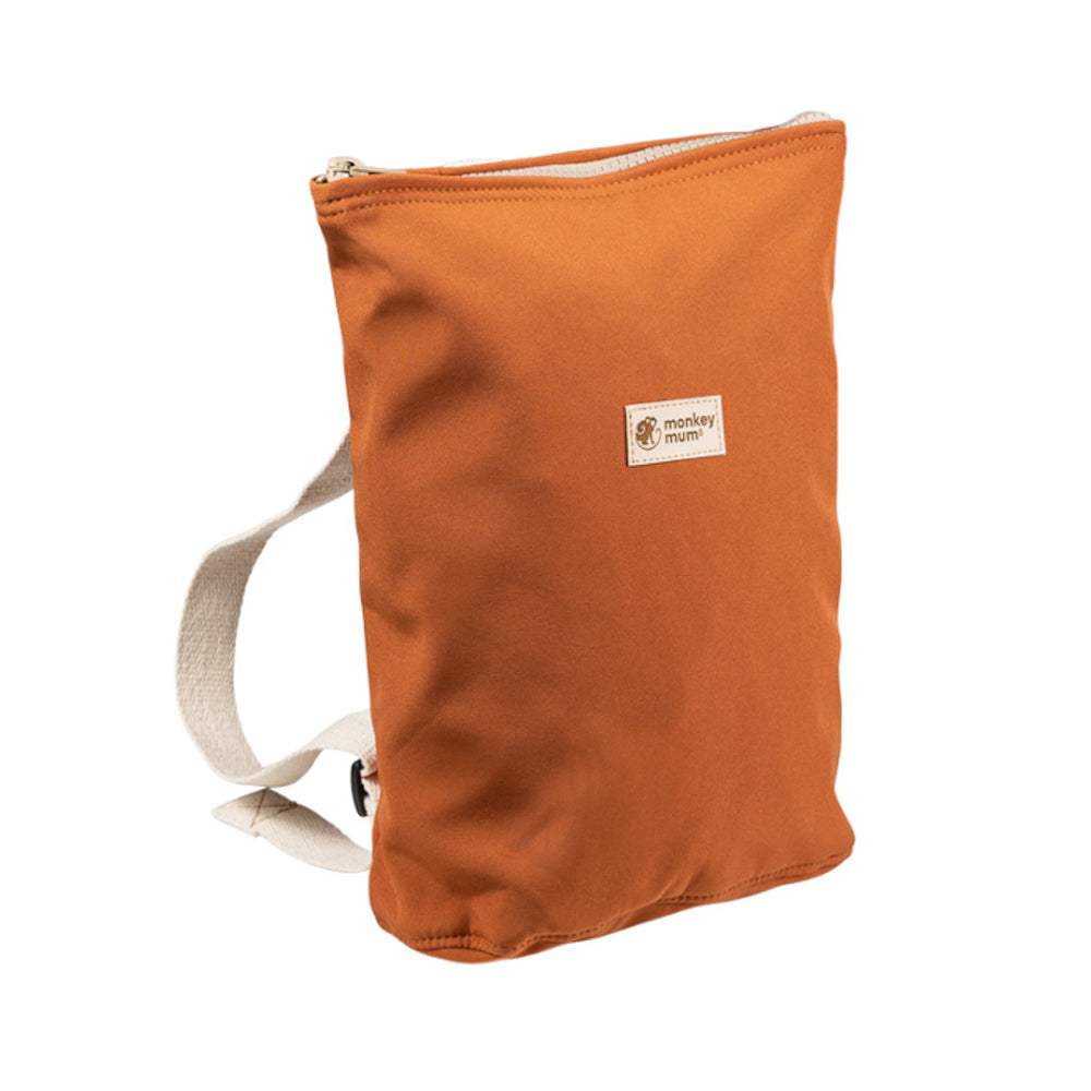 Children's softshell backpack Monkey Mum® - Autumn Leaves