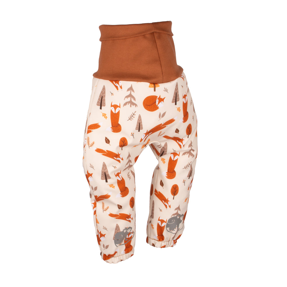 Children's Adjustable Softshell Pants with Membrane Monkey Mum® - Fox Games