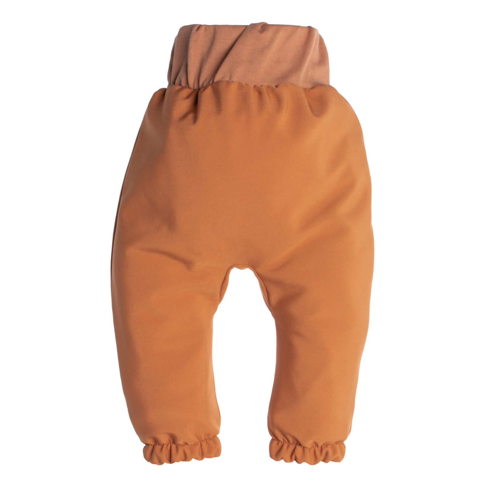 Children's softshell pants with membrane Monkey Mum® - Autumn Leaves
