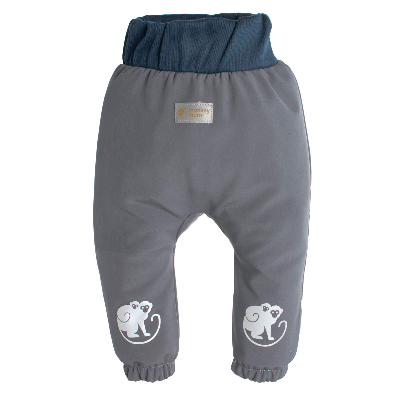 Children's softshell pants with membrane Monkey Mum® - Mysterious Trip