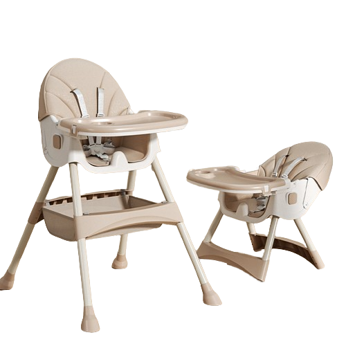 2-in-1 Comfort Children's High Chair - Pink - unpacked