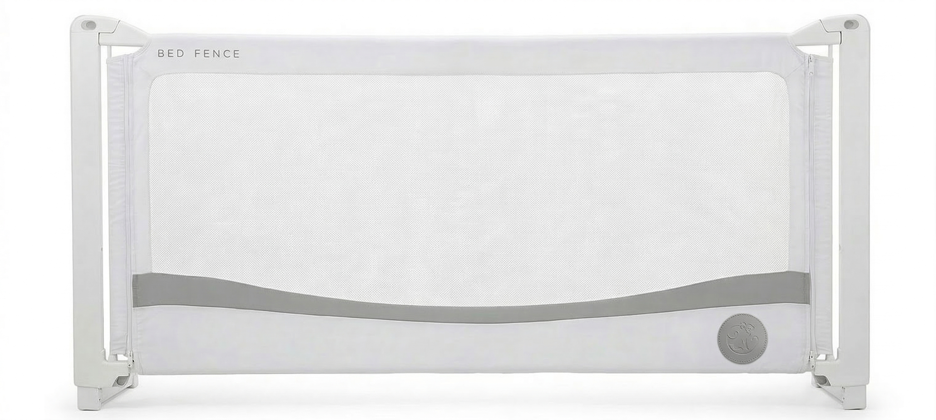 Monkey Mum® Premium Bed Rail - Light Gray