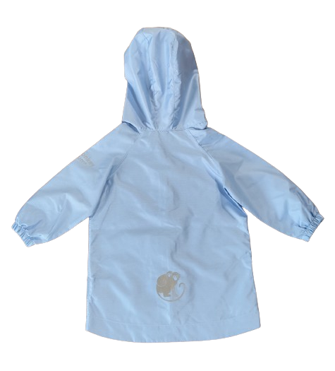 Monkey Mum® Crinkle jacket with raglan sleeves - Light Blue