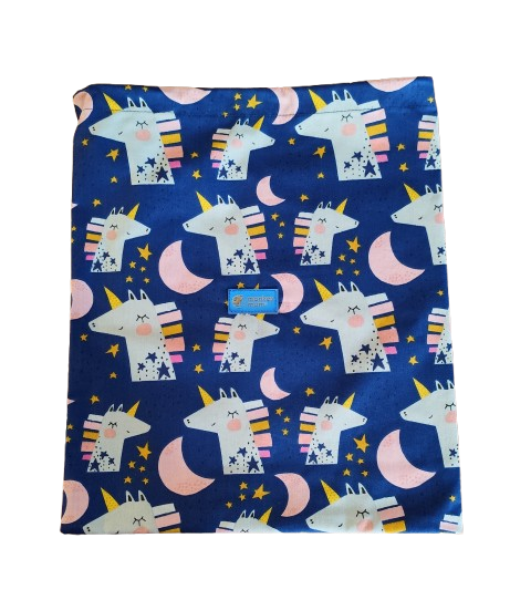 Monkey Mum® fabric bag - Unicorn