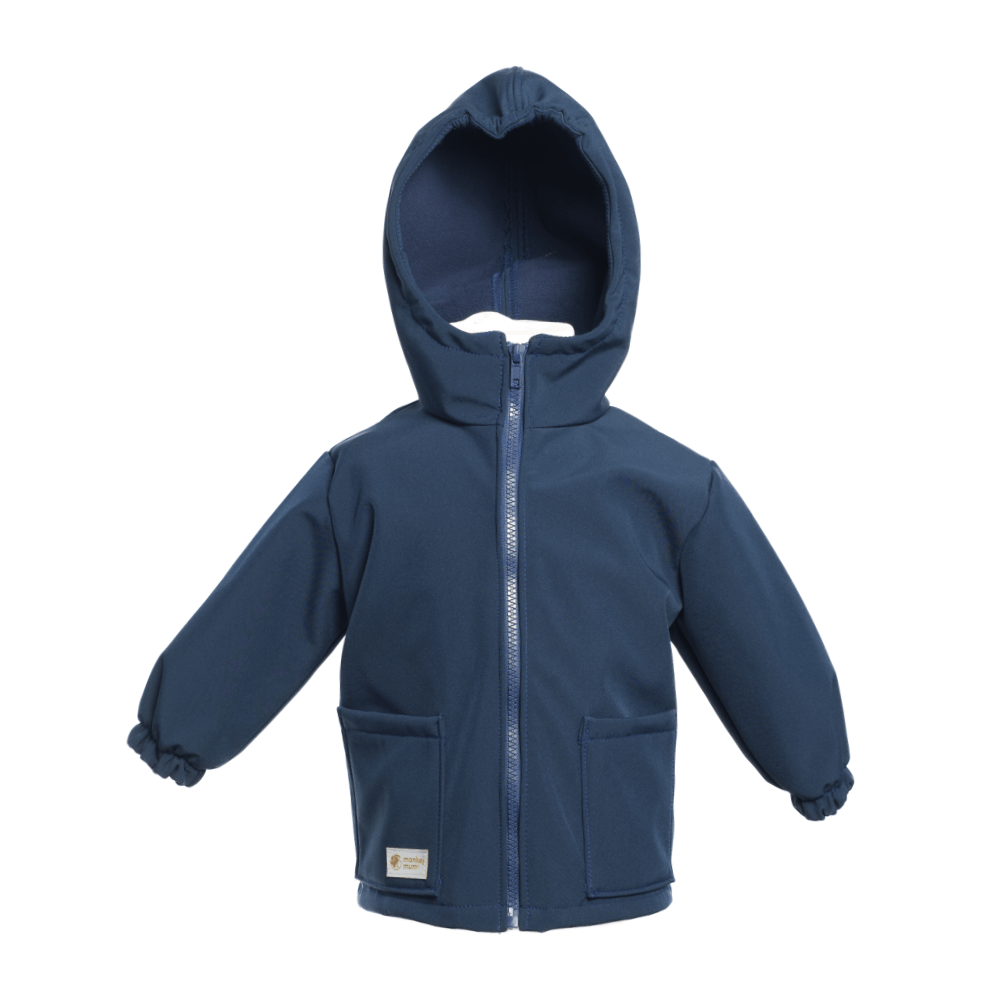 Children's Softshell Jacket with Membrane Monkey Mum® - Night Sky