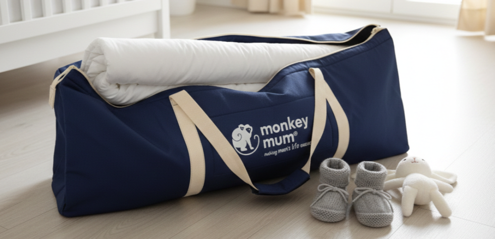 Monkey Mum travel bag
