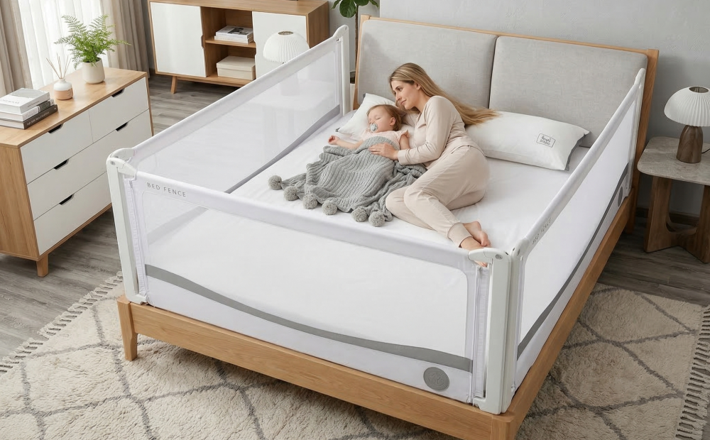 Bed Guard Premium Monkey Mum