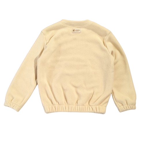 Monkey Mum® fleece hoodie - Beige
