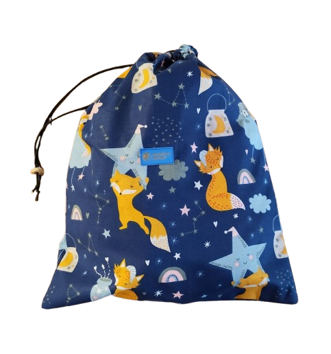 Monkey Mum® fabric bag - Starry Animals