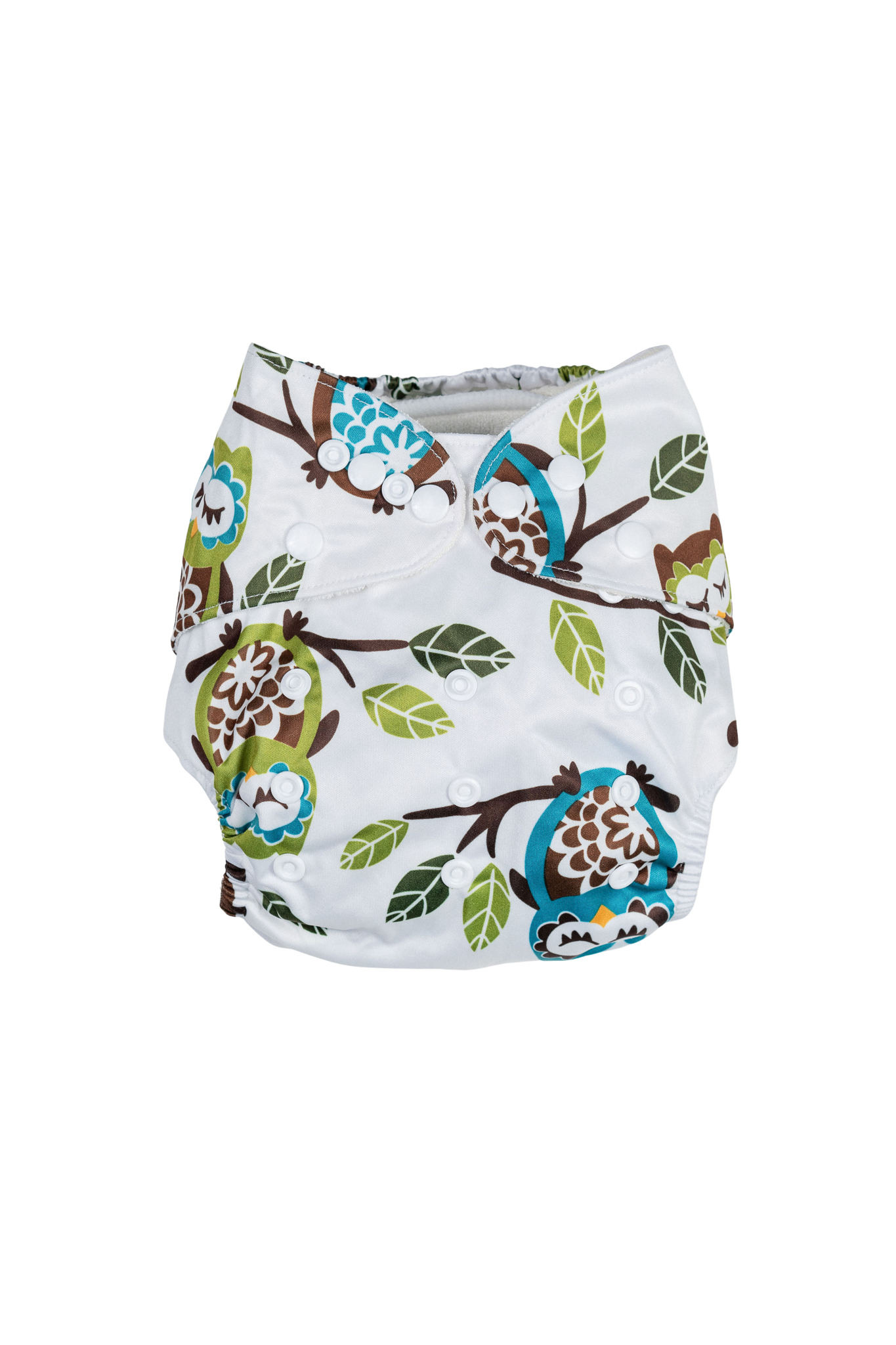 Bamboo adjustable cloth diaper - Wise Owls