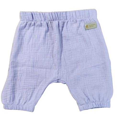 Monkey Mum® muslin shorts - Violet
