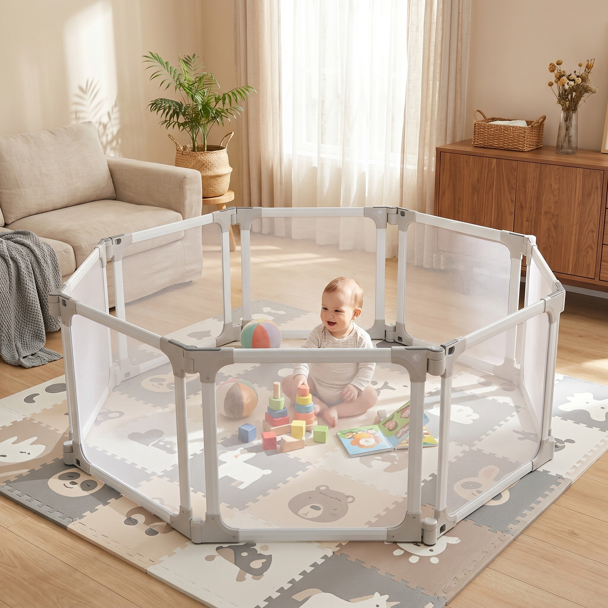 Monkey Mum® Safety Playpen