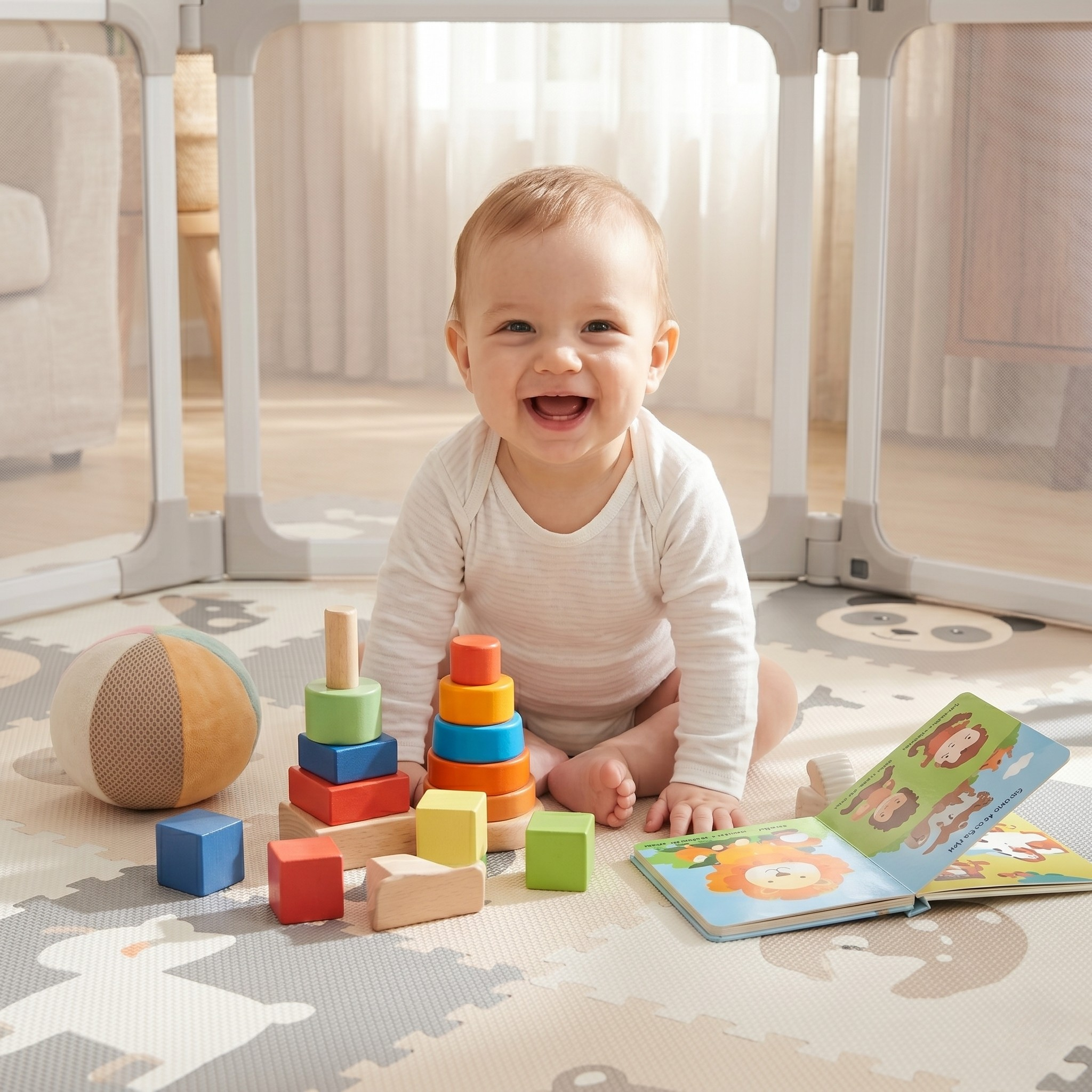 Monkey Mum® Safety Playpen