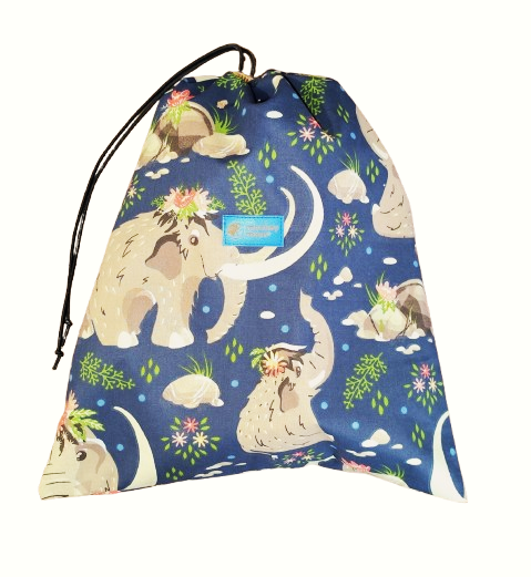 Monkey Mum® fabric bag - Mammoths