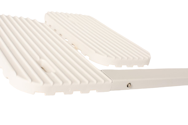 Plastic end caps for the connectors on Monkey Mum® bed rails