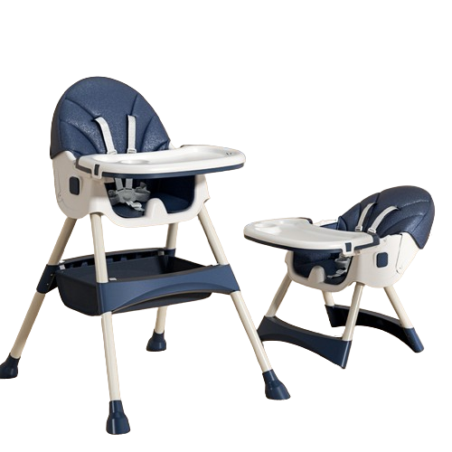 2-in-1 Comfort Children's High Chair - Blue