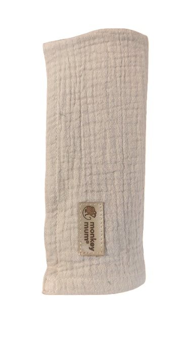 Monkey Mum® muslin diaper - Beige