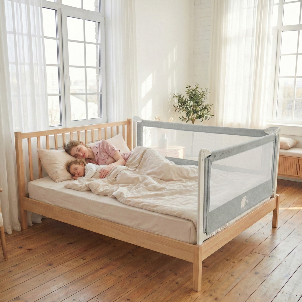 Monkey Mum® Popular Bed Rail - Dark Gray - Design