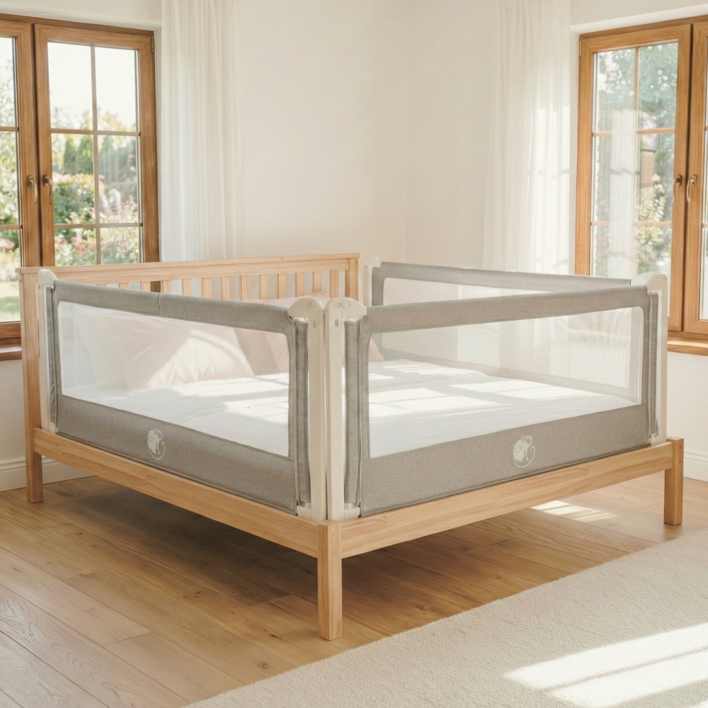Monkey Mum® Popular Bed Rail - Dark Gray - Design - Unboxed