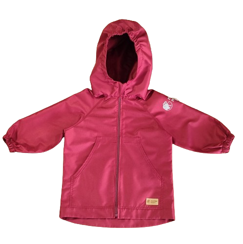 Monkey Mum® Crinkle jacket with raglan sleeves - Burgundy