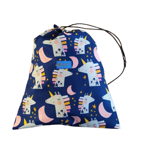 Monkey Mum® fabric bag - Unicorn